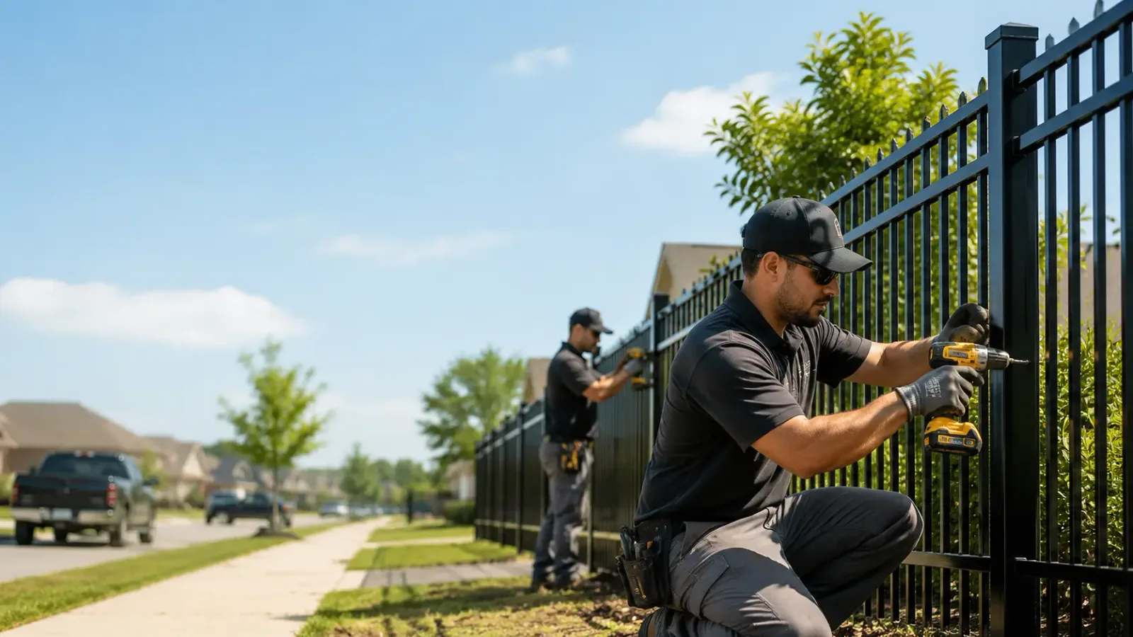 Metal Fence Installation in Forestdale, MA
